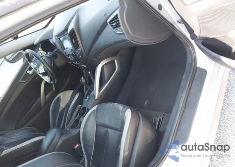 2013 Hyundai Veloster Turbo from USA, damaged, VIN KMHTC6AE0DU095350